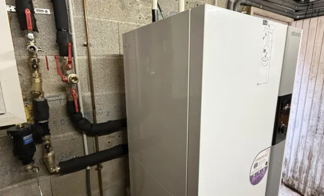 Installation de pompe à chaleur, TWE , WINOCK ENTREPRISE, CHATEAUNEUF LES MARTIGUES